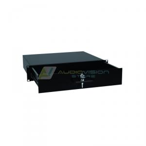 OMNITRONIC Rack drawer with lock 2U