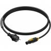 PRP433/1.5 - Power cable - schuko male - powerCON TRUE1 female - 3 x 1.5 mm&sup2; - 1.5 meter