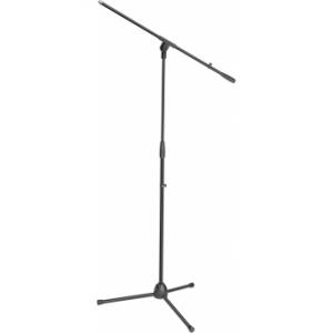 Adam Hall Stands S 5 BE - Microphone stand black with boom arm