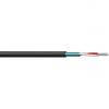 CMC124/3 - Balanced microphone cable - solid 2 x 0.22 mm&sup2; - 24 AWG - FlamoFlex&trade; - 300 m plastic reel