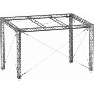 GRS30M1008 - Flat roof structure, 10x8x5 m