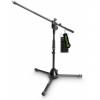 Gravity ms 4221 b - short microphone stand with folding tripod base