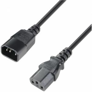 Adam Hall Cables 8101 KD 0050 - IEC Extension Cable 3 x 1.0 mm&sup2;  0.5 m