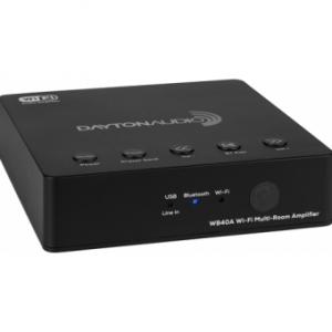 Dayton Audio WB40A - Amplificator Wi-Fi Bluetooth Multi-Room x20W cu telecomanda IR
