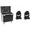 Eurolite set 2x led tmh-x20 moving-head spot + case