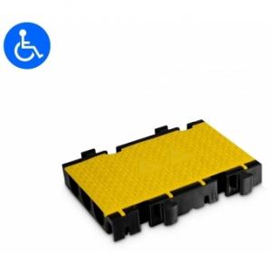 Defender 3 2D HV - Defender 3 2D modular system for wheelchair ramp and wheelchair accessible transition - Middle section half version