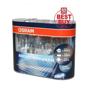 Set de 2 becuri H4 OSRAM NIGHT BREAKER PLUS