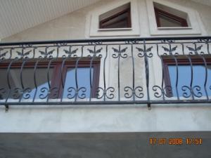 Balustrada balcon fier forjat Poderale Company Bacau