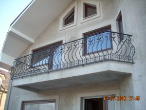 Balustrada balcon fier forjat Poderale Company Bacau