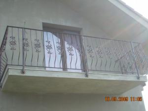 Balustrada balcon fier forjat Poderale Company Bacau