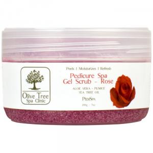 Olive Tree Spa Clinic Pedicure Spa Gel Scrub Rose - 200gr