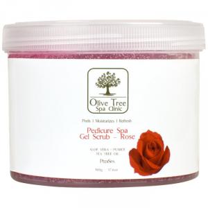 Olive Tree Spa Clinic Pedicure Spa Gel Scrub Rose - 500gr