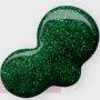 Lac art club 28 - green glitter