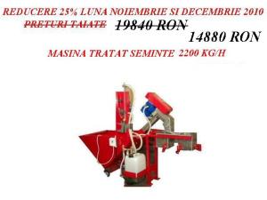 MASINA TRATAT GRAU PENTRU INSAMANTARE 2200KG/ORA ; REDUCERE 25%