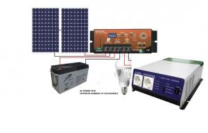 Sistem independent cu panouri fotovoltaice