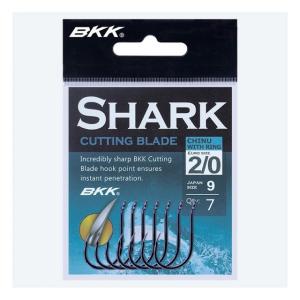 Carlige BKK Chinu Shark-R, Black Nickel