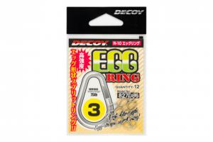 Inele Despicate Decoy R-10 Egg Ring Silver