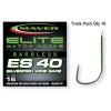 Carlige maver elite es40 silverfish wide gape, 10bc