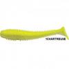 Shad ribbed swing chartreuse 7cm,