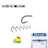 Carlig BR.forjat EGG CADDIS pentru musca (M.C67S.8) Mustad