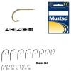 Carlig auriu mustad m264, revers tija scurta, 10 buc