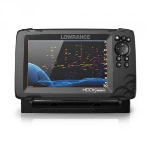 Sonar Lowrance HOOK Reveal 7, traductor 50/200 HDI CHIRP Multifunctional, Chartploter