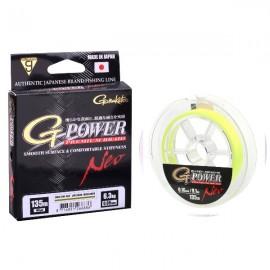 Fir textil G-Power Premium Braid Neo yellow Gamakatsu