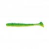 Shad RIB Slim Shady Lime Yellow 9cm, 10buc/plic Rapture