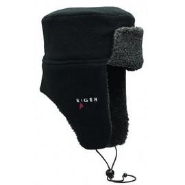 Caciula Fleece neagra cu urechi (mar L/XL), marca Eiger