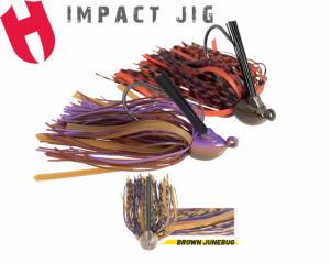 Jig Herakles Impact Jig, Brown/Junebug, 10.5g