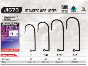 Set Carlige Jig Decoy Pro Pack Jig73 Upper Standard Wire