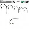 Cirlig crap xv2 continental revers bl mat 10 buc/ plic mustad