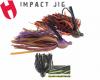 Jig herakles impact jig, black/chartreuse, 7g