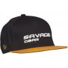 Sapca Savage Gear Flat Peak 3D, negru-portocaliu