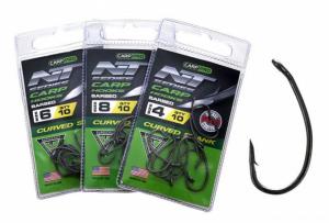 Carlige crap Carp Pro Curved Shank, 10 buc