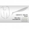 Shad ghost 13cm white / silver herakles