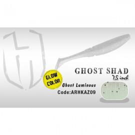 Shad Ghost 7.5cm  Ghost Luminous Fluorescent  Herakles
