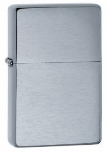 Bricheta Zippo - Vintage Brushed Chrome