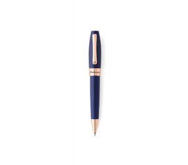 Fortuna Blue Ballpoint Pen, Rose Gold pl.