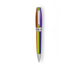 Fortuna Rainbow Ballpoint Pen with Pashmina, Steel