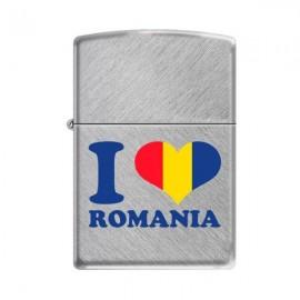 Bricheta Zippo Romania - I Love Romania