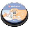 Mini DVD-R Verbatim Printabil 4X cake 10 buc