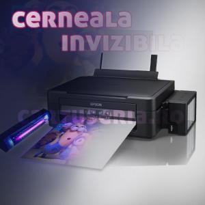 Imprimanta cu cerneala UV Epson Stylus L210 cu CISS