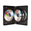 Carcasa plastic pentru 6 DVD-uri