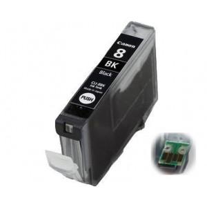 Cartus compatibil Canon CLI-8Bk Black cu cip