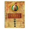 Caiet 70 de file cu spirala A4 patratele motiv Hobbit