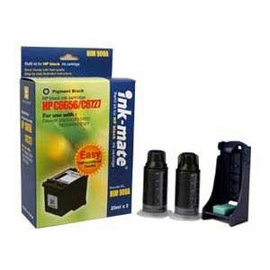 Kit complet de refil cerneala neagra cartuse originale HP350 HP300 HP901 HP339 HP337