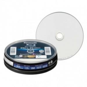 Pachet 10 discuri Blu-Ray printabile Panasonic 6X 25Gb