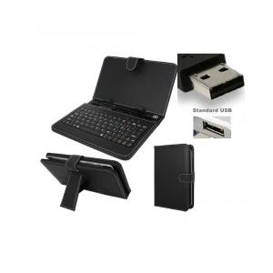 Husa  USB cu tastatura si stand universala pentru tablete 8 inch
