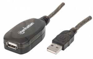 Cablu extensie Manhattan Hi-Speed USB Active